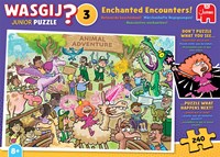 Jumbo puzzle Wasgij Junior animaux puzzle 240 pièces coloré enfants-2