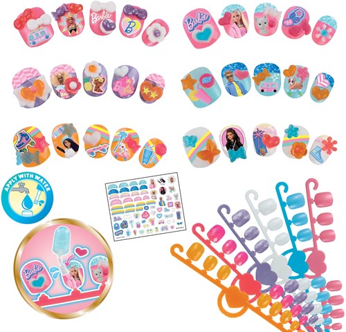 Aquabeads Nagelstudio Barbie Navullingsset-2