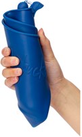 Scrunch seau à jouets bleu pliable seau de plage durable