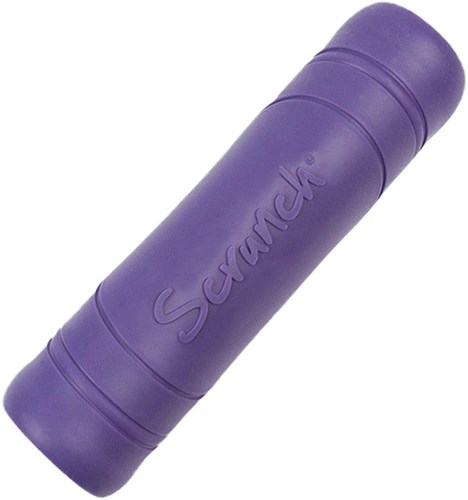 Scrunch jouet frisbee - violet - disque en silicone pliable