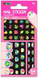 Avenir stickers ongles océan - nail art créatif pour enfants