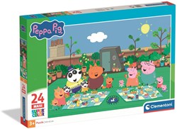 Clementoni Puzzle Maxi Peppa Pig 24 Pièces - Jouet Éducatif