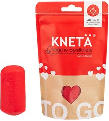 Kneta pâte à modeler rouge 100g - pâte créative pour enfants