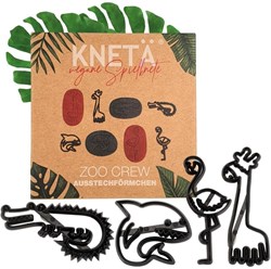 Kneta set de tampons pâte à modeler 2D Zoo Crew - animaux créatifs