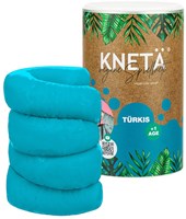Kneta Pâte à modeler - Tube XXL Turquoise 1000g jouet créatif vegan