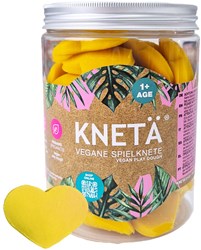 Kneta pâte à modeler en forme de cœur jaune - Jouet créatif pour enfants
