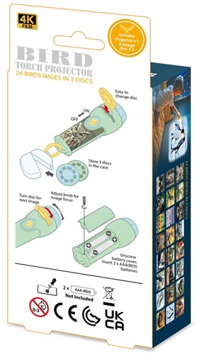 Ambo lampe projecteur jouet oiseaux - jouet éducatif nature-3
