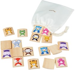 PlanToys Jouets en bois Mémo des animaux