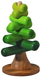 PlanToys Jouets en bois Arbre à empiler