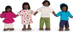 PlanToys Jouets en bois Famille de poupées