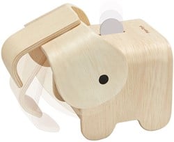 PlanToys Jouets en bois Banque d'éléphants
