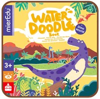 Mieredu livre de coloriage à l'eau monde des dinosaures - jouet éducatif pour enfants