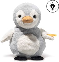 Steiff peluche pingouin Lio 22 cm gris-blanc jouet en peluche