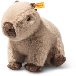 Steiff peluche Capybara 23 cm marron - animal en peluche doux réaliste
