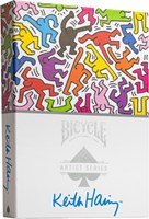 Bicycle cartes à jouer Artist Series Keith Haring - Jeu en édition limitée