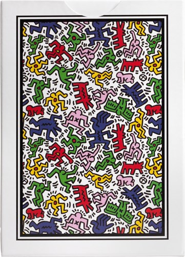 Bicycle cartes à jouer Artist Series Keith Haring - Jeu en édition limitée-3