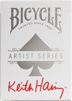 Bicycle cartes à jouer Artist Series Keith Haring - Jeu en édition limitée-2