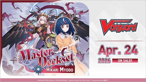 Asmodee jeu de cartes Cardfight Vanguard Master Deckset Hikari Myodo