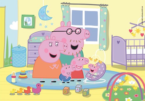 Clementoni puzzle Peppa Pig 2x60 pièces - puzzle enfant Peppa Pig-3