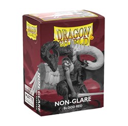 Asmodee protège-cartes Non-Glare Matte Blood Red 100 pcs TCG