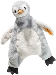 Steiff doudou pingouin Lio gris/blanc peluche douce bébé