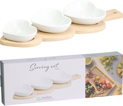 OttoSimon ensemble de service faïence multicolore 4 pièces vaisselle