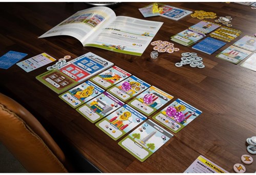 Asmodee jeu de société Fantastic Factories jeu de stratégie 1-5 joueurs-3