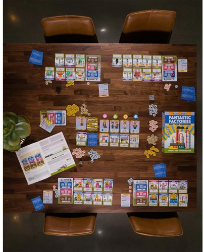 Asmodee jeu de société Fantastic Factories jeu de stratégie 1-5 joueurs-2