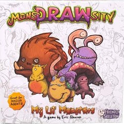 Asmodee jeu de société MonsDRAWsity My Lil' Monsters - dessin créatif