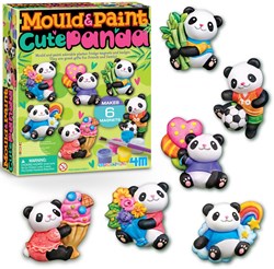 4M Mouler et peindre jouet panda kit créatif bricolage