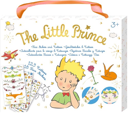 Avenir autocollants visage et tatouages Le Petit Prince - set créatif-2