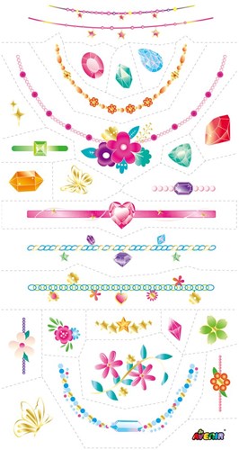 Avenir autocollants tatouages jouet - tatouages bijoux et gemmes