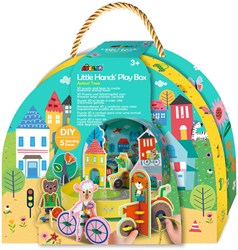 Avenir coffret créatif boîte à jouer ville des animaux - jouet créatif pour enfants