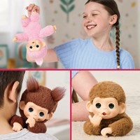 Little Live pets My Baby Mini Monkey Luna Lemon  roze-3