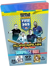 Calendrier de l'Avent cartes de football Asmodee Adrenalyn XL FIFA365 25/26