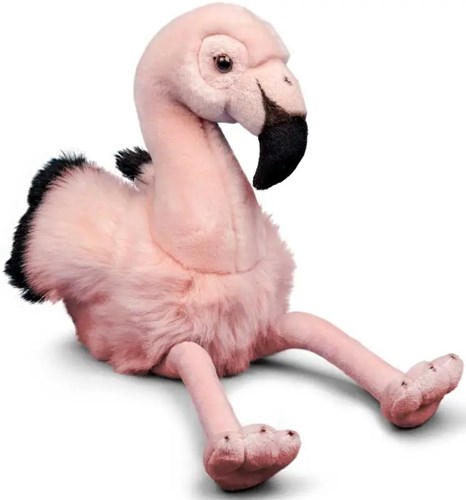 Tobar peluche flamant rose jouet - Animigos World of Nature flamant rose
