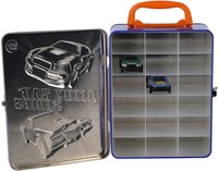 KiddyGo boîte de rangement métal voitures diecast - voitures de course jouet-3