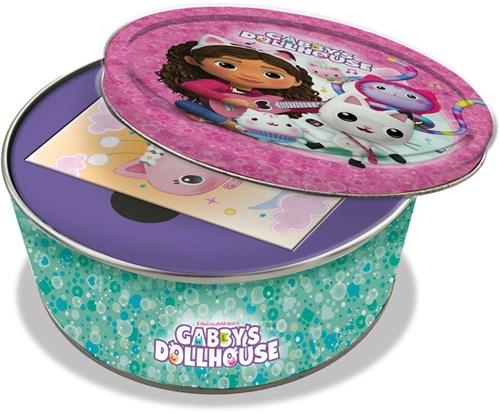 Asmodee Gabby's Dollhouse cartes à collectionner Round Tin - Panini - jouet-2