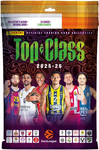 Asmodee Euro League Top Class 2025/2026 - Trading Cards Starter Pack