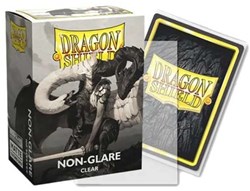 Asmodee protège-cartes Dragon Shield Non-Glare Matte Clear 100 pcs TCG