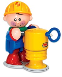 Tolo First Friends Figurine de jeu - Ouvrier routier avec machine à percer