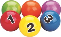 Spordas balles de jonglage set - 6 couleurs - idéal pour débutants