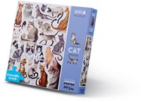 Crocodile Creek puzzle chats - 200 pièces - puzzle animaux 8 ans+