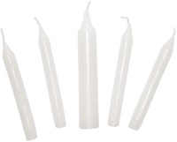 Goki bougies d'anniversaire blanches - set de 11 bougies pour train d'anniversaire-2