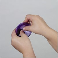 Goki Glitter Plopper jouet puce sauteuse transparente-2