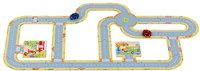 Goki Puzzle de Sol Routes avec 2 Véhicules - Jouet en Carton-2