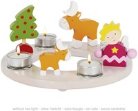 Goki bougeoir - couronne décorative pour Pâques et Noël-2