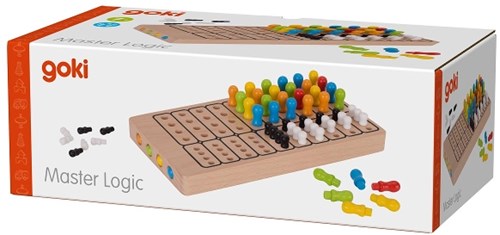 Goki jeu de logique en bois pour enfants et adultes - jeu éducatif-3