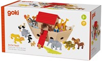 Goki arche de Noé en bois - set de jeu 35 pièces - éducatif-3