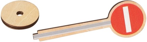 Goki Ensemble de Panneaux de Signalisation - Jouet en Bois Éducatif 40 pièces-3